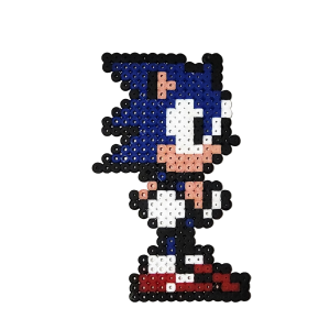 Sonic Sega χειροποίητο pixel art