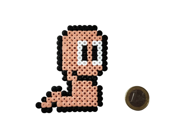 Worms χειροποίητο pixel art