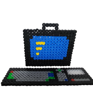 υπολογιστής Amstrad CPC 464 χειροποίητος pixel art