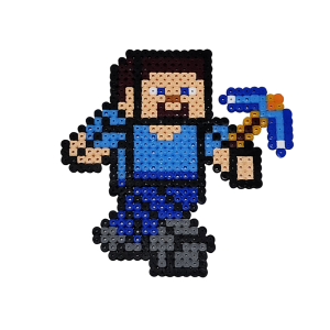 Steve - Minecraft pixel art χειροποίητο