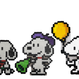Snoopy series pixel art χειροποίητα